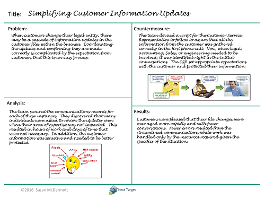 Customer Information Update